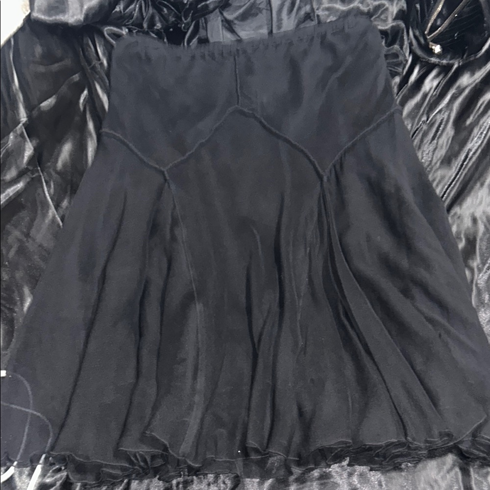 Jones New York 100% Silk Long Skirt